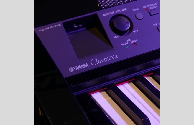 Used Yamaha CVP405 Polished Ebony Digital Piano Complete Package (SN:GBRCPH01005) - Image 11